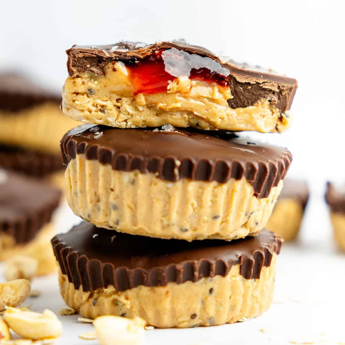 High-Protein PB&J Oat Cups: Simple Gluten-Free Breakfast Recipe